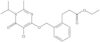 Ethyl 2-[[[5-chloro-1,6-dihydro-2-methyl-1-(1-methylethyl)-6-oxo-4-pyrimidinyl]oxy]methyl]benzen...