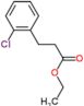 ethyl 3-(2-chlorophenyl)propanoate