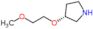 (3R)-3-(2-Methoxyethoxy)pyrrolidine