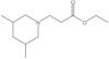 Ethyl 3,5-dimethyl-1-piperidinepropanoate