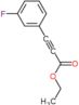 ethyl 3-(3-fluorophenyl)prop-2-ynoate