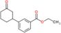 ethyl 3-(3-oxocyclohexyl)benzoate