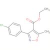 4-Isoxazolecarboxylic acid, 3-(4-chlorophenyl)-5-methyl-, ethyl ester