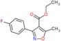 ethyl 3-(4-fluorophenyl)-5-methylisoxazole-4-carboxylate