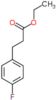 Benzenepropanoic acid, 4-fluoro-, ethyl ester