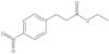 Ethyl 4-nitrobenzenepropanoate