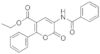 ETHYL 3-(BENZOYLAMINO)-2-OXO-6-PHENYL-2H-PYRAN-5-CARBOXYLATE