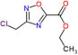 1,2,4-Oxadiazole-5-carboxylic acid, 3-(chloromethyl)-, ethyl ester