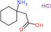 Cyclohexaneacetic acid, 1-amino-, hydrochloride (1:1)