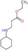 ethyl N-cyclohexyl-beta-alaninate