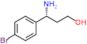 (3R)-3-Amino-3-(4-bromophenyl)propan-1-ol