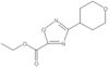 Ethyl 3-(tetrahydro-2H-pyran-4-yl)-1,2,4-oxadiazole-5-carboxylate