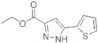ethyl 3-(2-thienyl)-1H-pyrazole-5-carboxylate