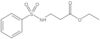 β-Alanine, N-(phenylsulfonyl)-, ethyl ester