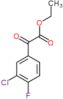 Ethyl 3-chloro-4-fluoro-α-oxobenzeneacetate