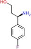 (3R)-3-Amino-3-(4-fluorophenyl)propan-1-ol