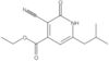 Ethyl 3-cyano-1,2-dihydro-6-(2-methylpropyl)-2-oxo-4-pyridinecarboxylate