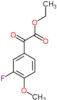 ethyl (3-fluoro-4-methoxyphenyl)(oxo)acetate