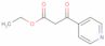 Ácido 4-piridinopropanoico, β-oxo-, éster etílico