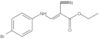 Ethyl 3-[(4-bromophenyl)amino]-2-cyano-2-propenoate