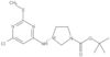 1,1-Dimethylethyl (3R)-3-[[6-chloro-2-(methylthio)-4-pyrimidinyl]amino]-1-pyrrolidinecarboxylate