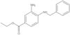 Ethyl 3-amino-4-[(phenylmethyl)amino]benzoate