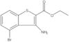 Ethyl 3-amino-4-bromobenzo[b]thiophene-2-carboxylate