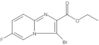 Ethyl 3-bromo-6-fluoroimidazo[1,2-a]pyridine-2-carboxylate