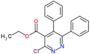 ethyl 3-chloro-5,6-diphenylpyridazine-4-carboxylate