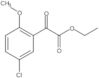 Ethyl 5-chloro-2-methoxy-α-oxobenzeneacetate