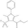 Ethyl 4-(chlorosulfonyl)-2,5-dimethyl-1-phenyl-1H-pyrrole-3-carboxylate
