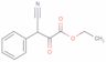 Ethyl β-cyano-α-oxobenzenepropanoate