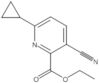 Ethyl 3-cyano-6-cyclopropyl-2-pyridinecarboxylate