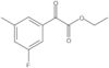 Ethyl 3-fluoro-5-methyl-α-oxobenzeneacetate