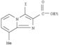 Imidazo[1,2-a]pyridine-2-carboxylicacid, 3-iodo-8-methyl-, ethyl ester