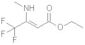 2-Butenoic acid, 4,4,4-trifluoro-3-(methylamino)-, ethyl ester