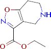 4,5,6,7-Tetrahydro-isoxazolo[4,5-C]pyridine-3-carboxylic acid ethyl ester