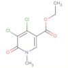 3-Pyridinecarboxylic acid, 4,5-dichloro-1,6-dihydro-1-methyl-6-oxo-,ethyl ester