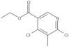 Ethyl 4,6-dichloro-5-methyl-3-pyridinecarboxylate