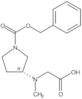 1-(Phenylmethyl) (3R)-3-[(carboxymethyl)methylamino]-1-pyrrolidinecarboxylate