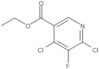 Ethyl 4,6-dichloro-5-fluoro-3-pyridinecarboxylate