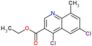 ethyl 4,6-dichloro-8-methylquinoline-3-carboxylate