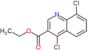 3-Quinolinecarboxylic acid, 4,8-dichloro-, ethyl ester