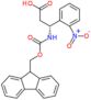 (3R)-3-{[(9H-fluoren-9-ylmethoxy)carbonyl]amino}-3-(2-nitrophenyl)propanoic acid