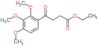 ethyl 4-oxo-4-(2,3,4-trimethoxyphenyl)butanoate