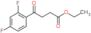 Ethyl 2,4-difluoro-γ-oxobenzenebutanoate