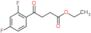 ethyl 4-(2,4-difluorophenyl)-4-oxo-butanoate