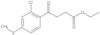 Ethyl 2-chloro-4-(methylthio)-γ-oxobenzenebutanoate