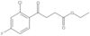 Ethyl 2-chloro-4-fluoro-γ-oxobenzenebutanoate