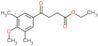 ethyl 4-(4-methoxy-3,5-dimethyl-phenyl)-4-oxo-butanoate